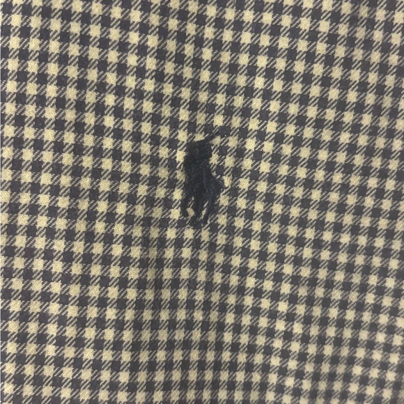 Ralph Lauren Men's Brown Checkered Casual Shirt - Picture 4 of 9